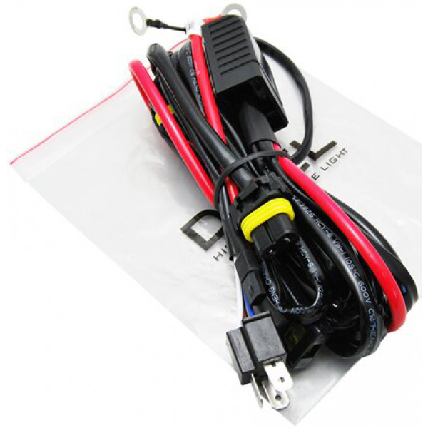 Проводка Premium H4 Hi/Low 12V (Коса+Реле)