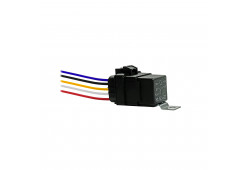 Реле 5-контактное влагозащищенное с колодкой DIXEL 24V 40А