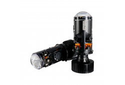 Мини линзы DIXEL H25 Double Laser LED H4 5000K 12В (2 шт.)