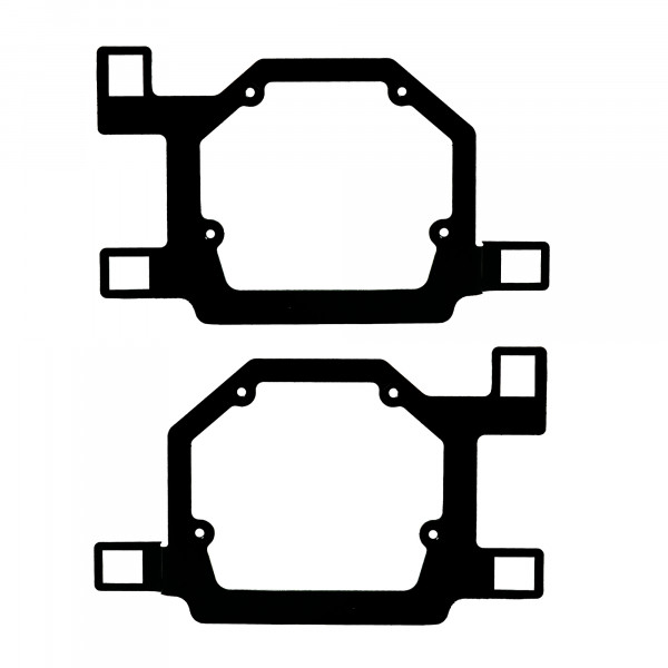 Рамки для Nissan X-Trail II (2007 - 2011 г.в.) на 3/5R (2 шт.)