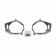 Переходная рамка Infinity QX70 (13-17 г.в.) AFL Модуль Hella 3/3R/5R (Комплект-2 шт.)