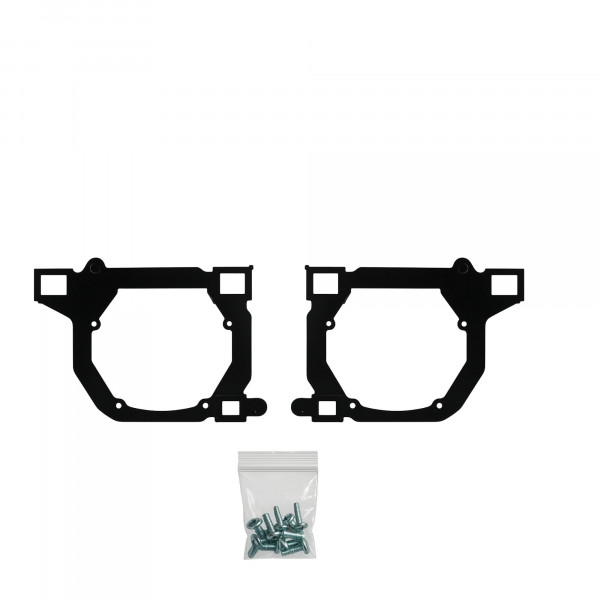 Рамки для Toyota Land Cruiser Prado 150 Series Рестайлинг 1 (LED) (2013 - 2017 r.в.) на 3/5R (2 шт.)