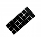 Квадратная мембрана DIXEL для корпуса фары 27.8*27.8mm (21 шт.)