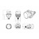 X BI-LED H2523 2.5" 5000K 12В (2 шт.)