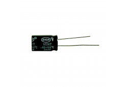 Конденсатор электролитический 16В-1000мкФ (1000uF-16V, -40+105C, 10x17мм)
