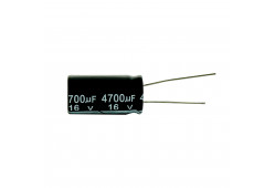 Конденсатор электролитический 16В-4700мкФ (4700uF-16V, -40+105C, 13x25мм)