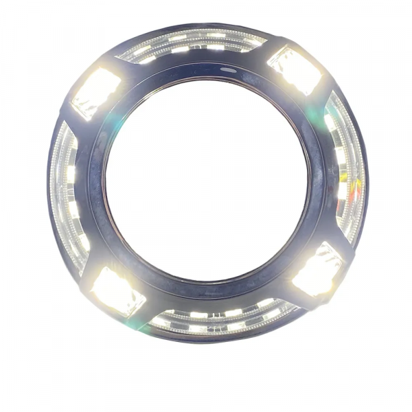 Маска для Линз 3.0 С А/Г. LED PALA (Белый) 2-режима- №356-1