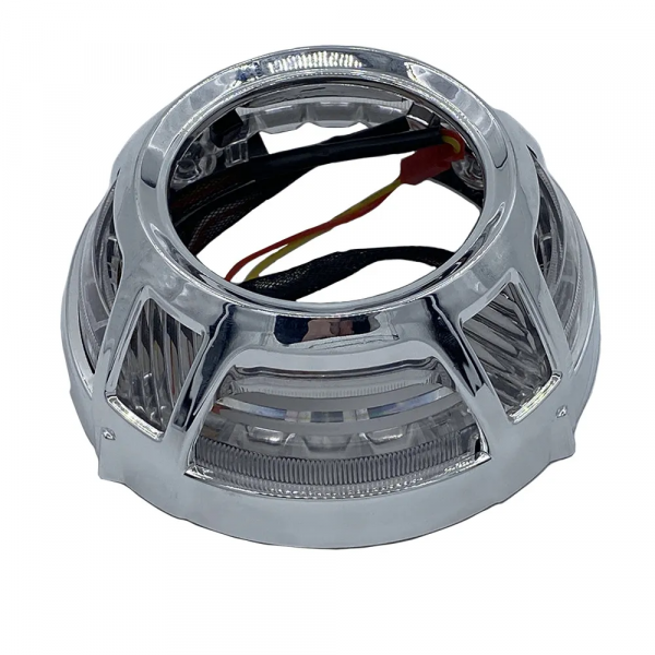 Маска для Линз 3.0 С А/Г. LED PALA (Белый) 2-режима- №356-2