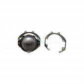 Переходная рамка NISSAN X-Trail II T31,  2011-2015 г. в.Модуль DIXEL MINI BI-LED 3.0" (Кт, 2 шт)