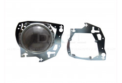 Переходные рамки для Toyota Land Cruiser Prado 150 Рестайлинг 2 (17-20 г.в.) LED на 3/3R/5R (2 шт.)