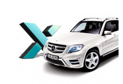 Стекло фары DIXEL для Mercedes-Benz GLK X204 Рестайлинг (2012 - 2015 Г.В.) (ПРАВОЕ)