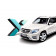Стекло фары DIXEL для Mercedes-Benz GLK X204 Рестайлинг (2012 - 2015 Г.В.) (ПРАВОЕ)