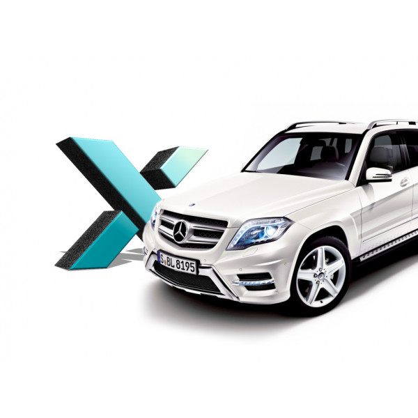 Стекло фары DIXEL для Mercedes-Benz GLK X204 Рестайлинг (2012 - 2015 Г.В.) (ПРАВОЕ)
