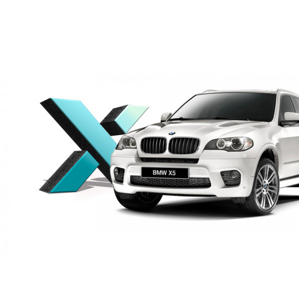 Стекло фары DIXEL для BMW X5 II (E70) + Рестайлинг (2006 - 2013 Г.В.) (ЛЕВОЕ)