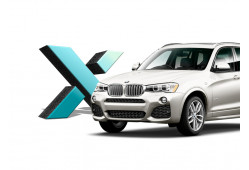 Стекло фары DIXEL для BMW X3 II (F25) Рестайлинг (2014 - 2017 Г.В.) (ЛЕВОЕ)