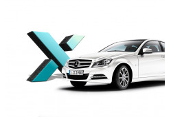 Стекло фары DIXEL для Mercedes-Benz C W204 Рестайлинг (2011 - 2015 Г.В.) (ПРАВОЕ)