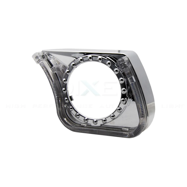 Маска для Линз 3.0 С А/Г. LED - U-Style (Белый) 2-режима- №360 (Левая)