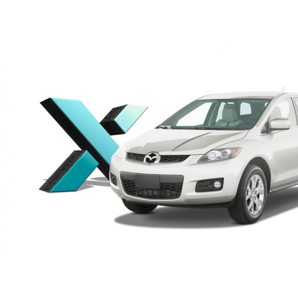 Стекло фары Mazda CX7 I (2006 - 2012 Г.В.) (ПРАВОЕ)