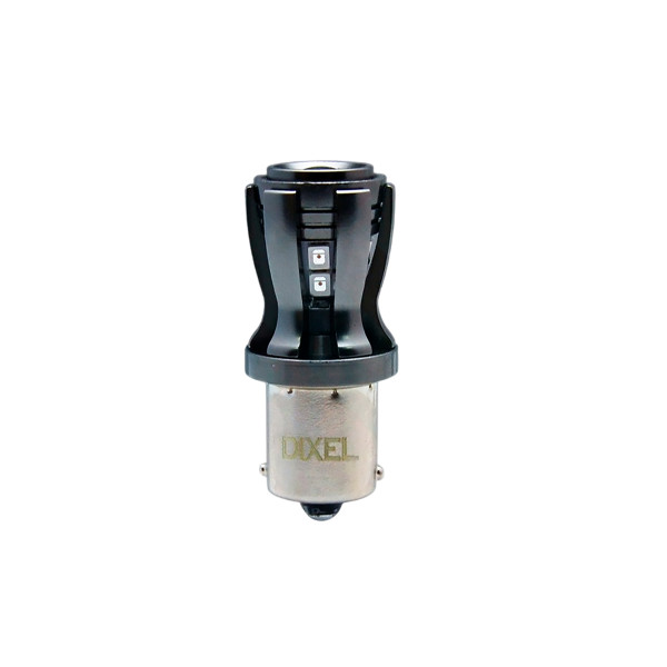 Светодиодная лампа Dixel P21W (BA15S) 16 SMD Красный 1 шт.