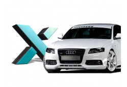 Стекло фары AUDI A4 B8 дорест. 2007-2011 г.в. ЛЕВОЕ, 1 шт.