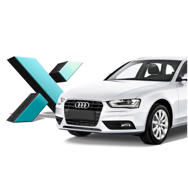 Стекло фары AUDI A4 B8 рест. 2011-2015 г.в. ЛЕВОЕ