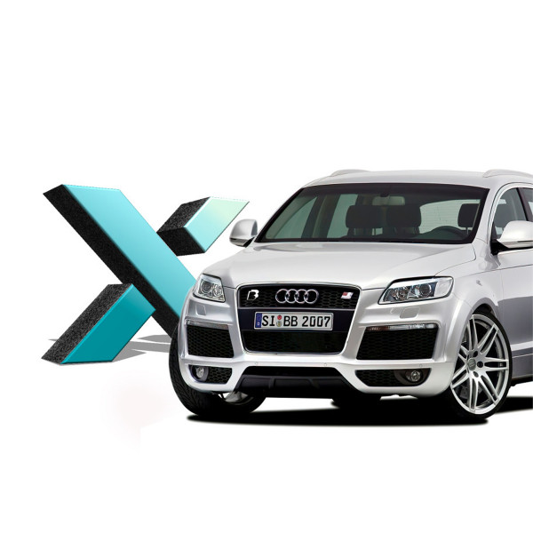 Стекло фары AUDI Q7 4L 2005-2015 ЛЕВОЕ, 1шт.