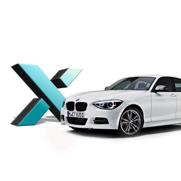 Стекло фары BMW 1-er F20/F21 2011-2015 ЛЕВОЕ, 1 шт.