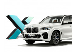 Стекло фары BMW X3 G01 2017-2021 ЛЕВОЕ, 1 шт.