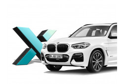 Стекло фары DIXEL для BMW X3 III (G01) Рестайлинг (2021 - 2023 Г.В.) (ЛЕВОЕ)
