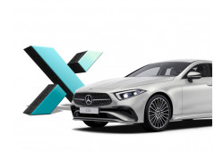 Стекло фары DIXEL для Mercedes-Benz CLA I (C117, X117) Рестайлинг (2016 - 2019 Г.В.) (ЛЕВОЕ)