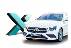 Стекло фары DIXEL для Mercedes-Benz E W213 РЕСТ. (2020 - 2022 Г.В.) (ПРАВОЕ)