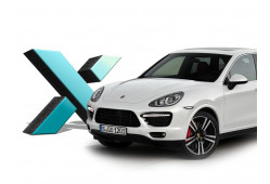 Стекло фары Porsche Cayenne II (958) 2010 - 2014 г.в. ЛЕВОЕ, 1 шт.