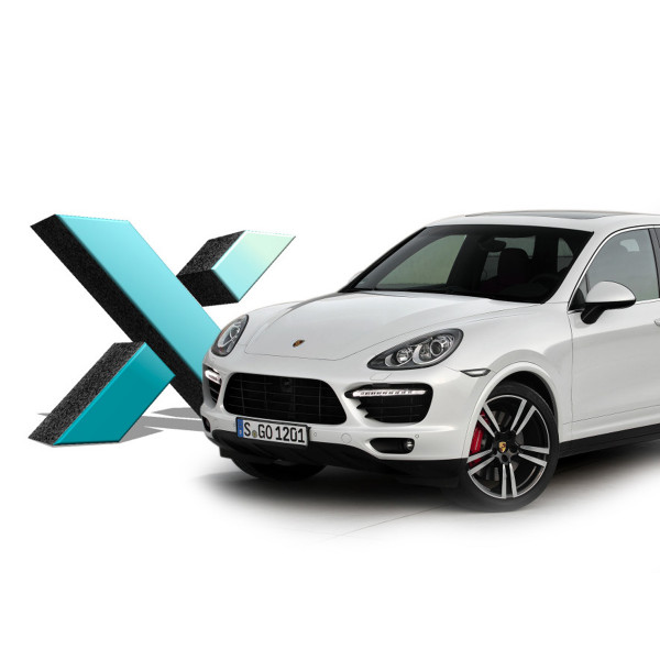 Стекло фары Porsche Cayenne II (958) 2010 - 2014 г.в. ЛЕВОЕ, 1 шт.