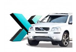 Стекло фары Volvo XC90 I 2002 - 2014 ЛЕВАЯ, 1 шт.