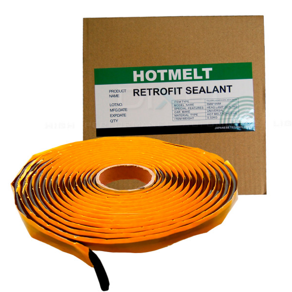 Герметик для фар HMS hotmelt черный 9,5 мм
