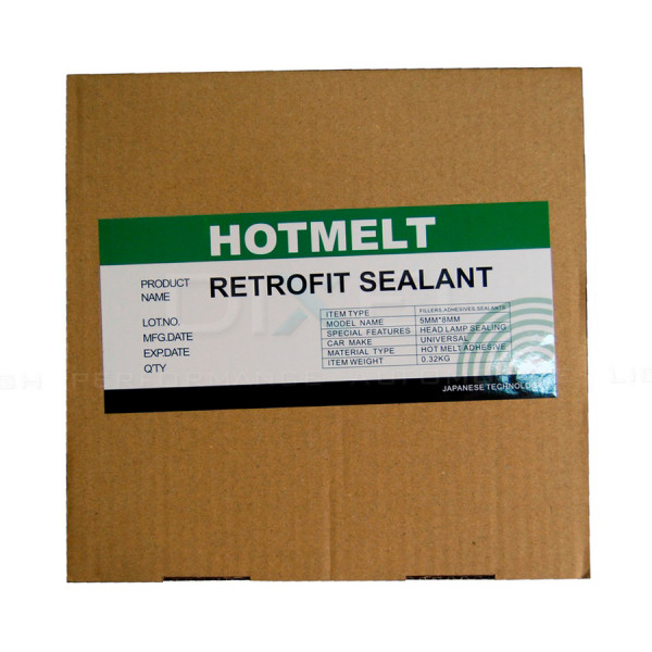 Герметик для фар HMS hotmelt черный 9,5 мм-2