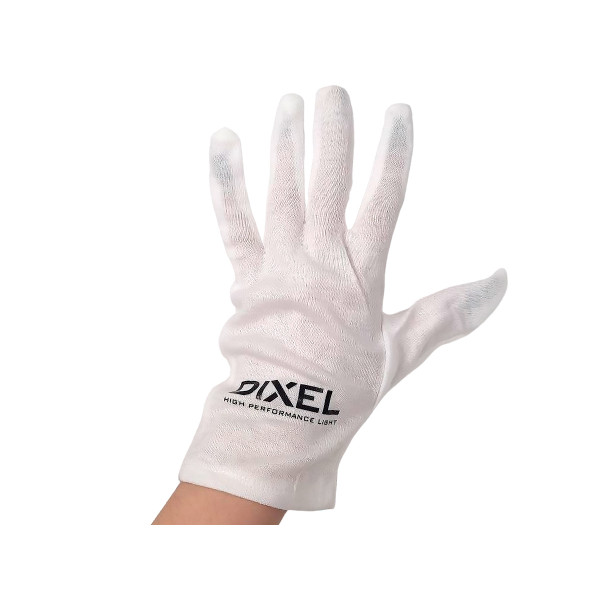 Перчатки хлопковые с логотипом DIXEL (12 пар)-1