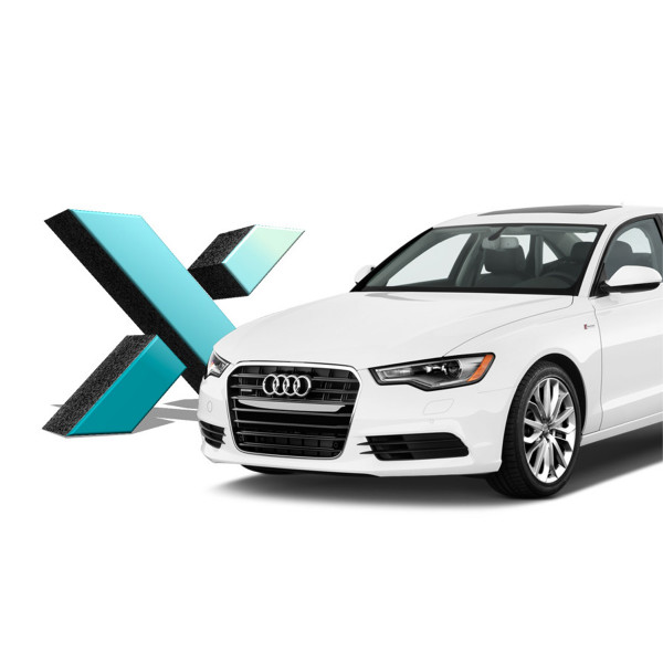 Стекло фары Х для Audi A6 IV (C7) (2011 - 2014 Г.В.) (ПРАВОЕ)