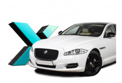 Стекло фары Х для Jaguar XJ IV (X351) (2009 - 2015 Г.В.) (ПРАВОЕ)
