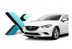 Стекло фары Mazda 6 III (GJ) (2012 - 2015 Г.В.) (ПРАВОЕ)