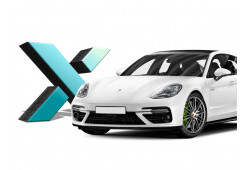 Стекло фары Х для Porsche Panamera II (2016 - 2020 Г.В.) (ПРАВОЕ)