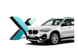 Стекло фары DIXEL для BMW X1 II (F48) Рестайлинг (2019 - 2022 Г.В.) (ПРАВОЕ)