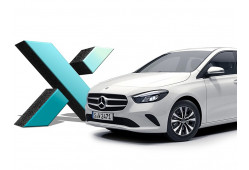Стекло фары DIXEL для Mercedes-Benz B-Класс III (W247) (2018 - 2021 Г.В.) (ЛЕВОЕ)
