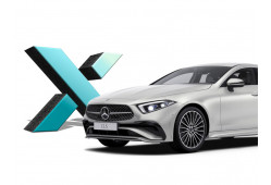 Стекло фары DIXEL для Mercedes-Benz CLA I (C117, X117) Рестайлинг (2016 - 2019 Г.В.) (ПРАВОЕ)