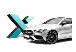 Стекло фары DIXEL для Mercedes-Benz CLA II (C118, X118) (2019 - 2021 Г.В.) (ПРАВОЕ)