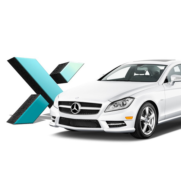 Стекло фары DIXEL для Mercedes-Benz CLS C218 (2010 Г.В. - 2014 Г.В.) (ЛЕВОЕ)