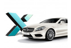 Стекло фары DIXEL для Mercedes-Benz CLS C218 РЕСТАЙЛИНГ (2014 Г.В. - 2017 Г.В.) (ЛЕВОЕ)
