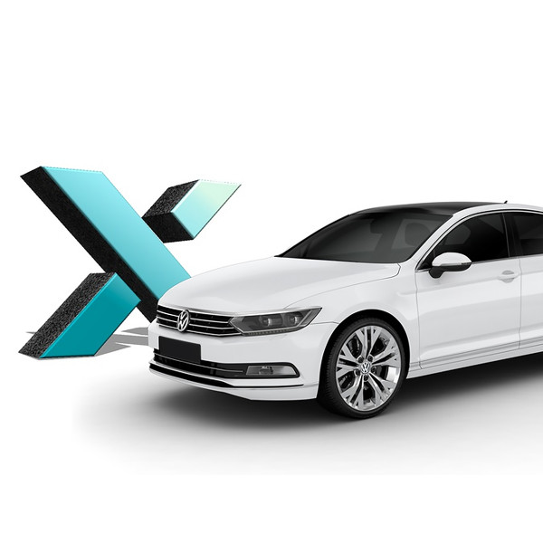 Стекло фары DIXEL для Volkswagen Passat CC I Рестайлинг (2012 - 2017 Г.В.) (ПРАВОЕ)