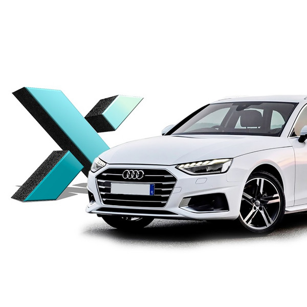 Стекло фары Audi A4 V (B9) Рест. (2019 - 2022 Г.В.) (ЛЕВОЕ)
