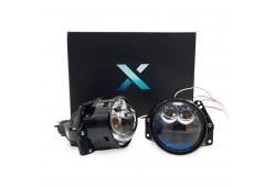 Светодиодные би-модули DIXEL X BI-LED H303DBB 3" 5000K 12В (2 шт.)
